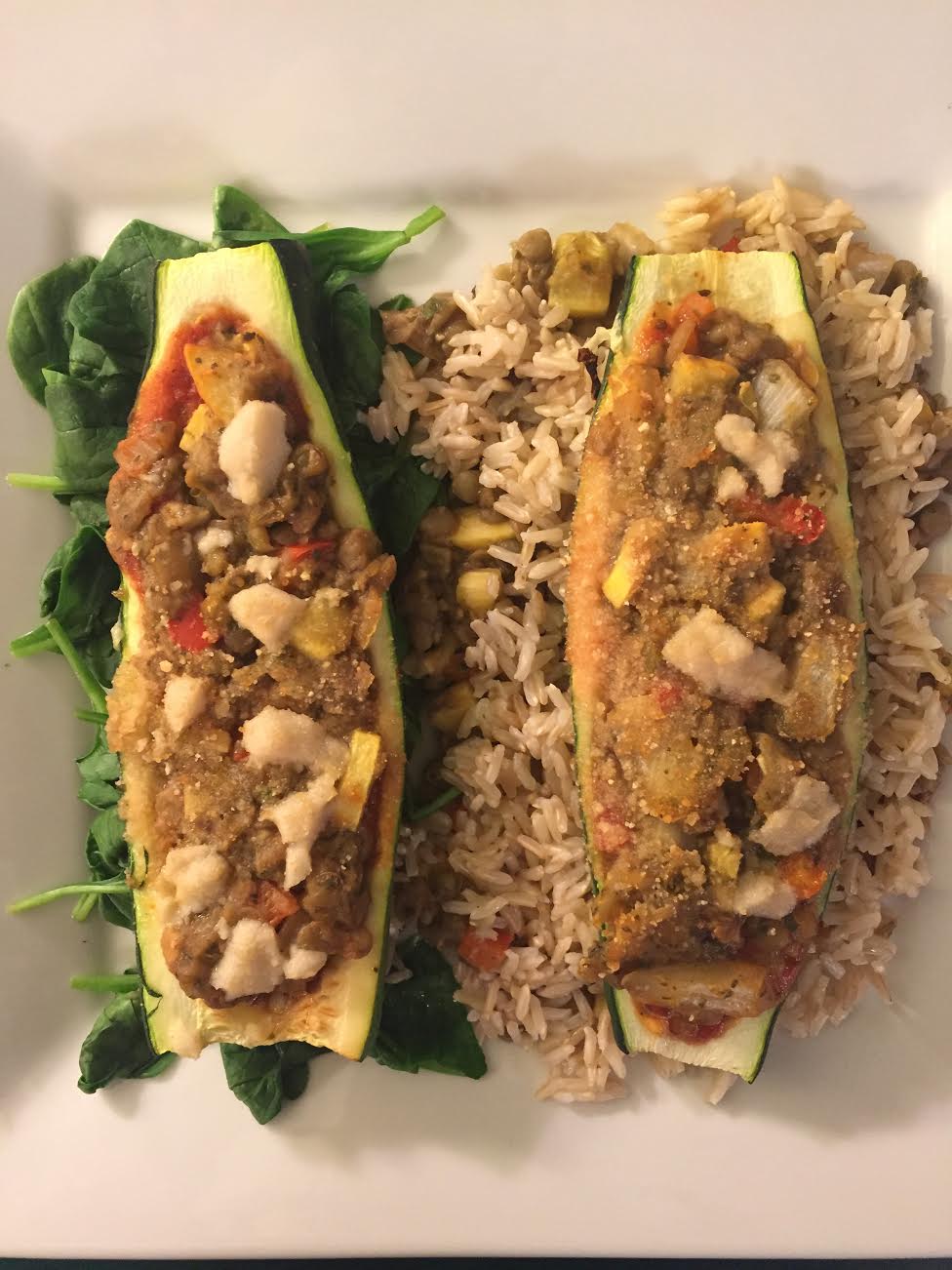 Stuffed Zucchini
