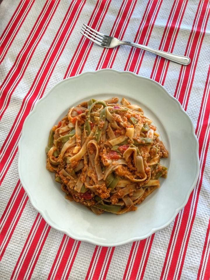 Quinoa Lentil Bolognese Insta Update