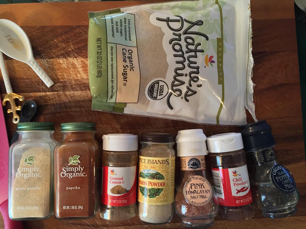 BBQ Cauliflower Rub Ingredients