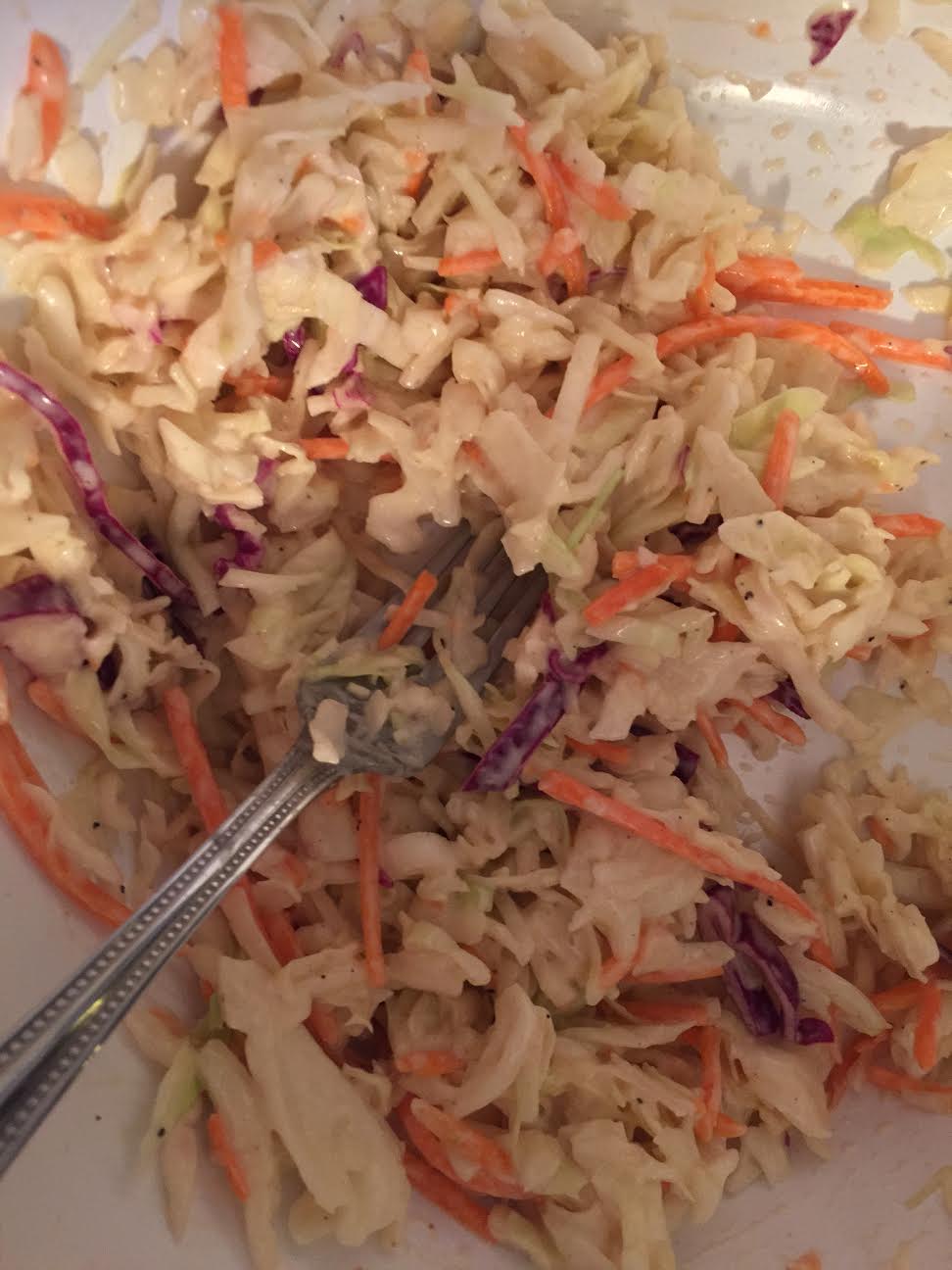 Creamy Lime Slaw