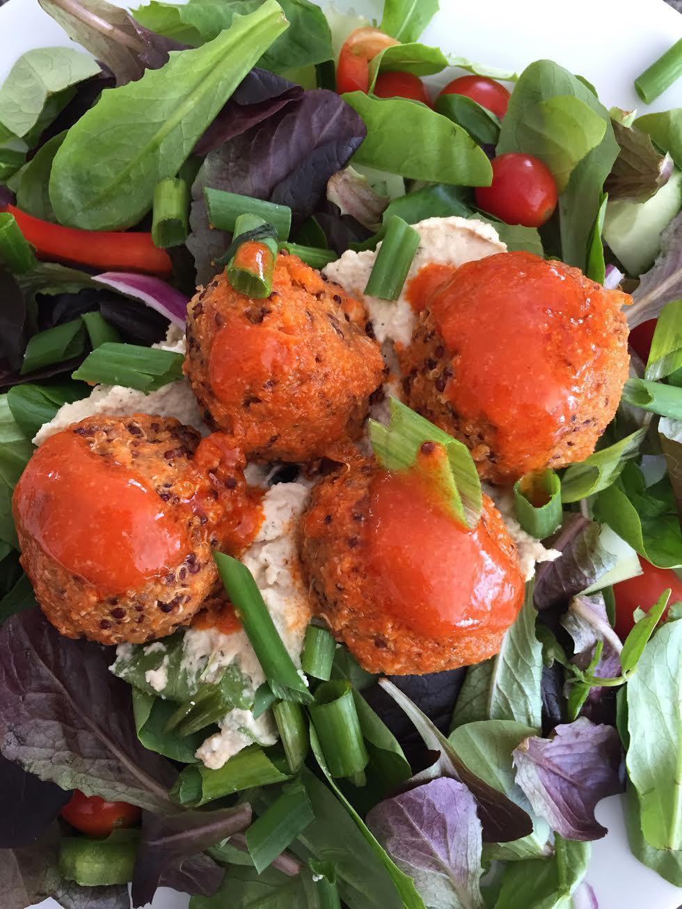Buffalo Quinoa Bites