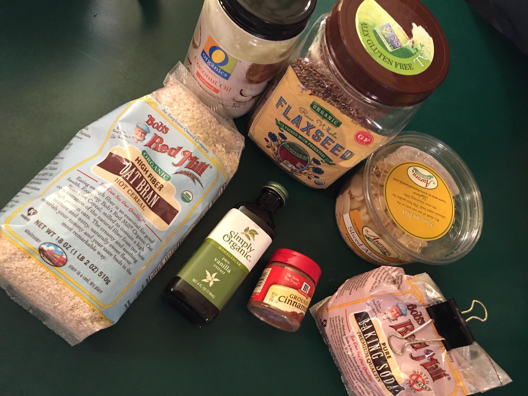 Chia Power Doughnuts Ingredients