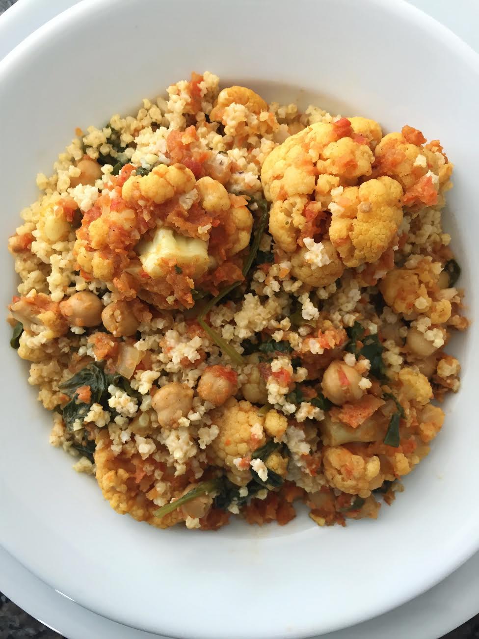 Cauliflower Tikka Masala Insta