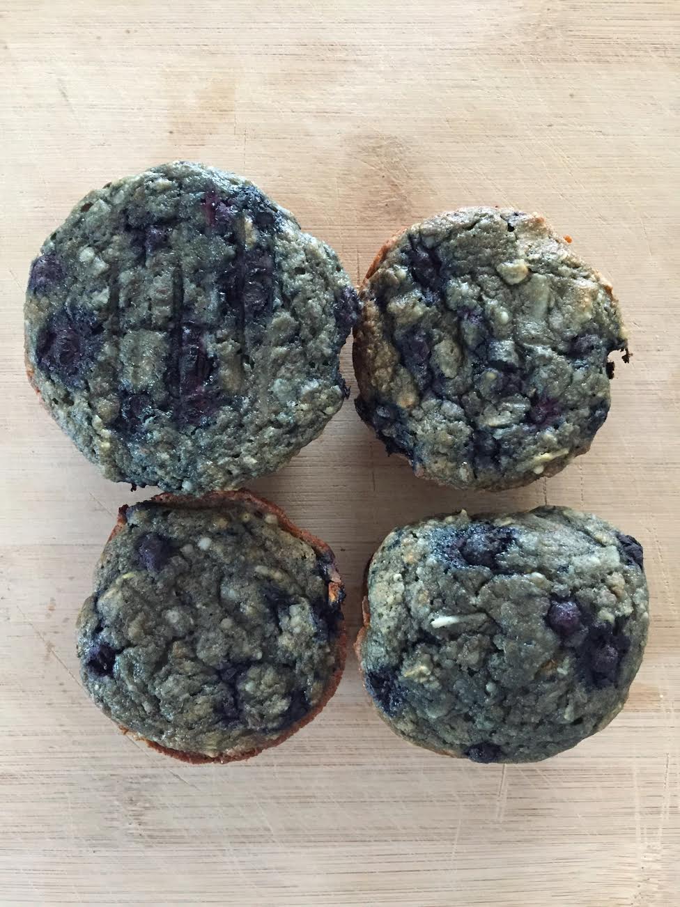 Blueberry Banana Power Muffins Insta