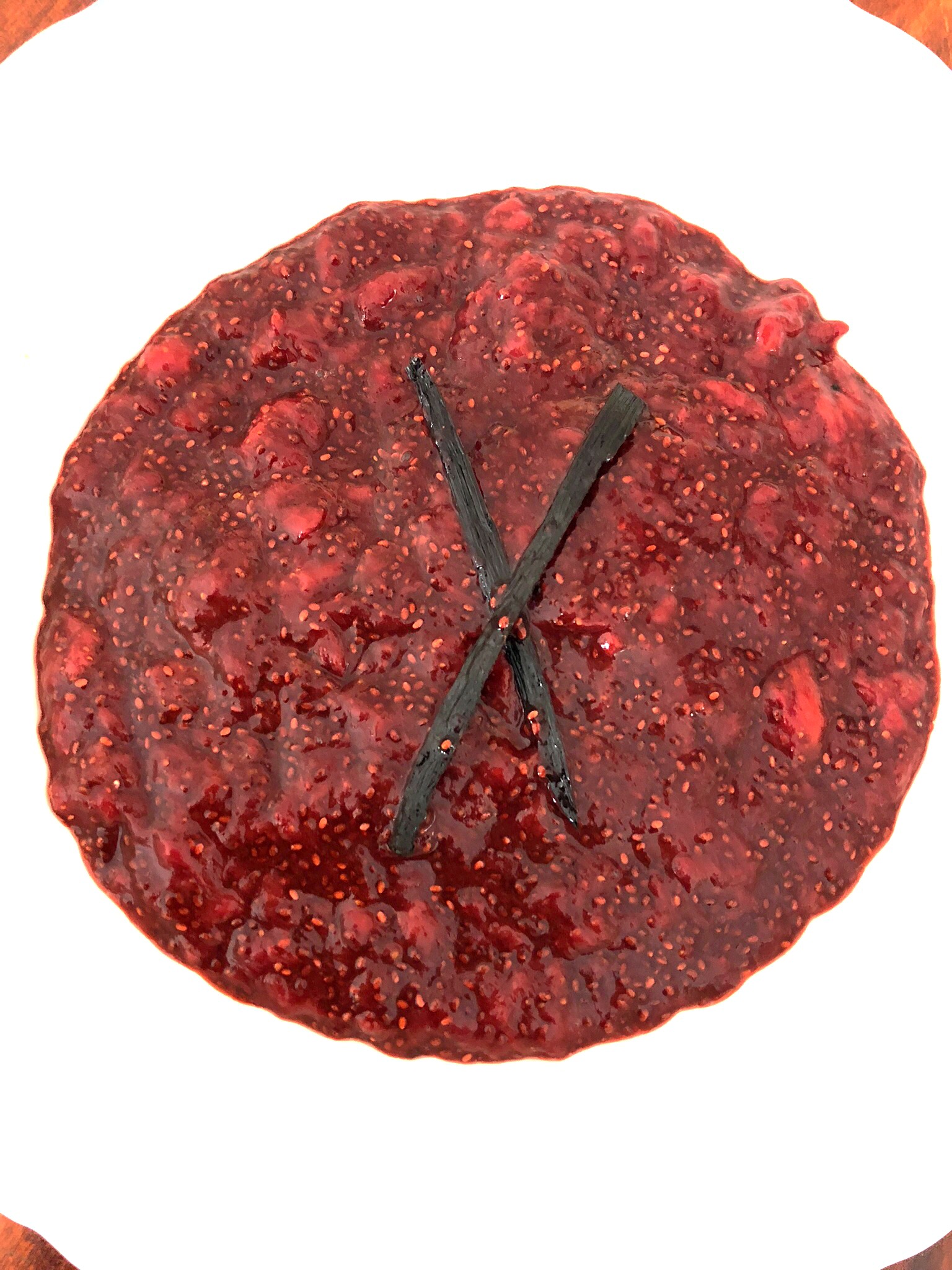 Berry Chia Seed Jam In Bowl