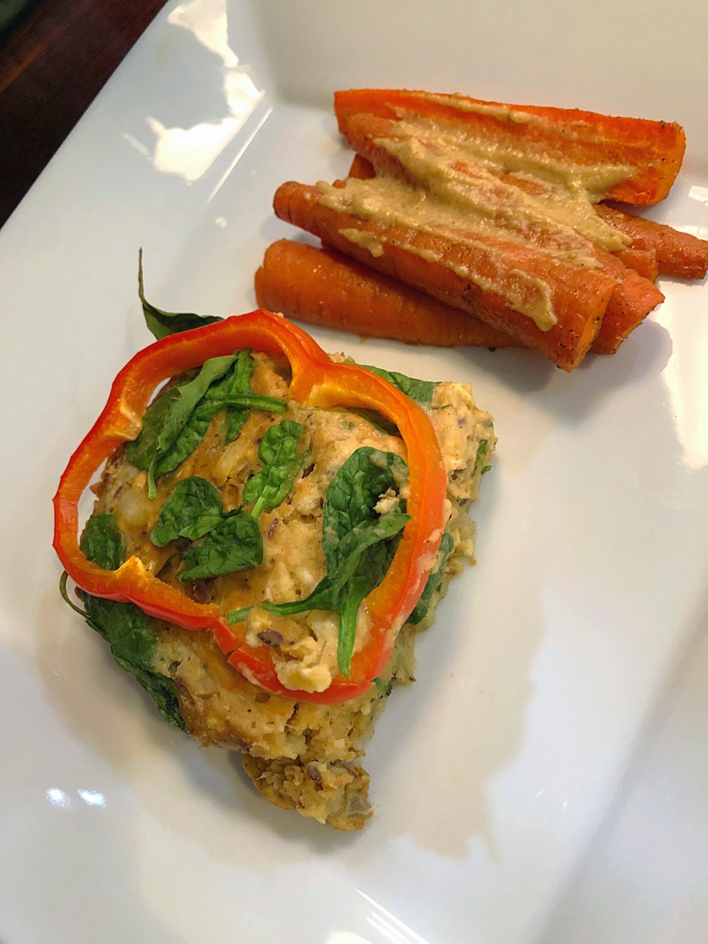 Chickpea Cauliflower Quiche